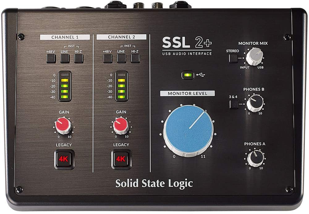 SSL2+ sound card