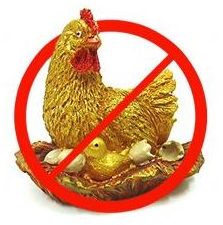 no to hens laying golden eggs